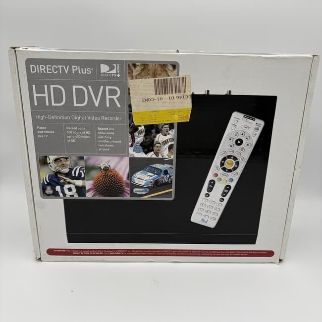 Directv Plus HD DVR TV Satellite Receiver Box Digital Video Recorder NEW product image