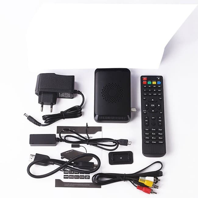 Reliable Mini HD DVB Satellite Receiver with USB WiFi for Entertainment product image